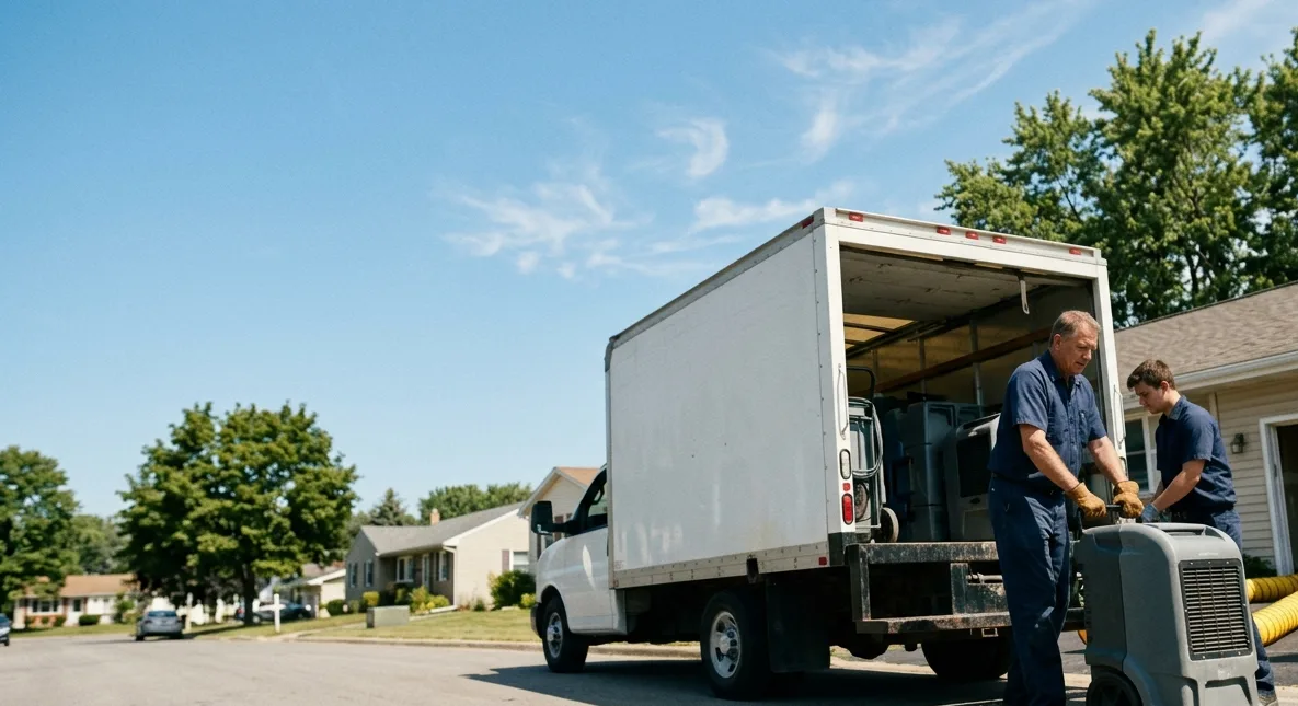 Water Damage Cleanup in Corunna, MI near me